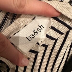 Striped Ba&sh Sweater size 3 (large)